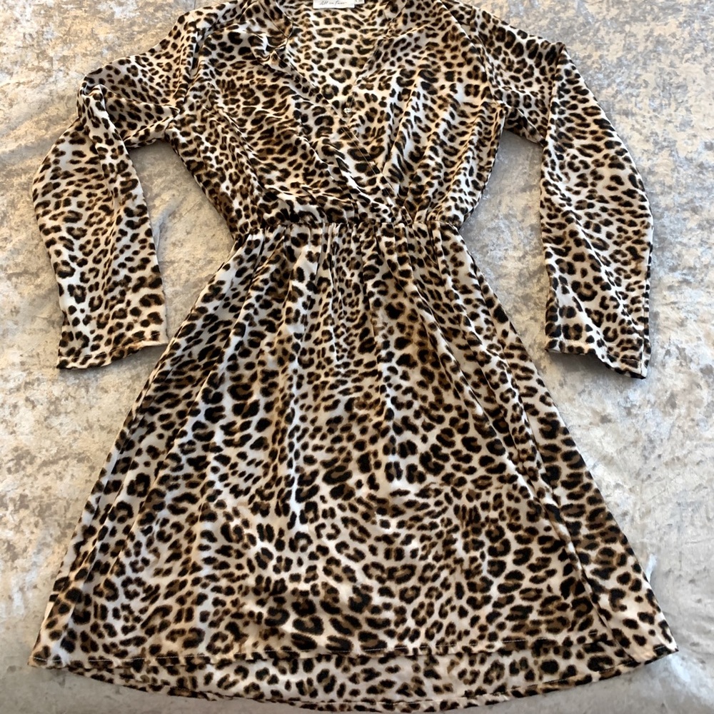 Leopard cheetah dress
